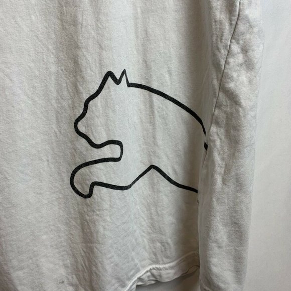 Puma Mens Oracle Racing USA White Defender T-shirt - Picture 6 of 7